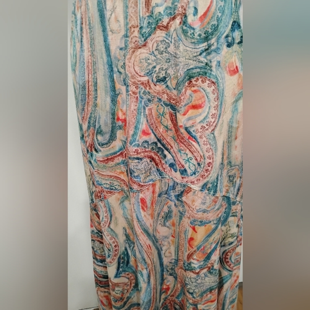 SOFT PERUVIAN CONNECTION MAXI SKIRT - Picture 4 of 8